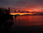 Sunset, Loloata Resort, PNG