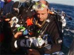 Technical diving at Julian Rocks, Byron Bay