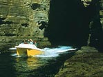 Waterfall Bay Caves on Tasman Peninsula
