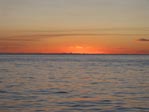 Sunset, Flinders Reef, Moreton Island