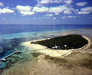Aerial of Green Island - Photo and text courtesy of Tourism QLDPhoto and text courtesy of Tourism QLDPhoto and text courtesy of Tourism QLDAerial of Green Island.<br /> Photo and text courtesy of Tourism QLD